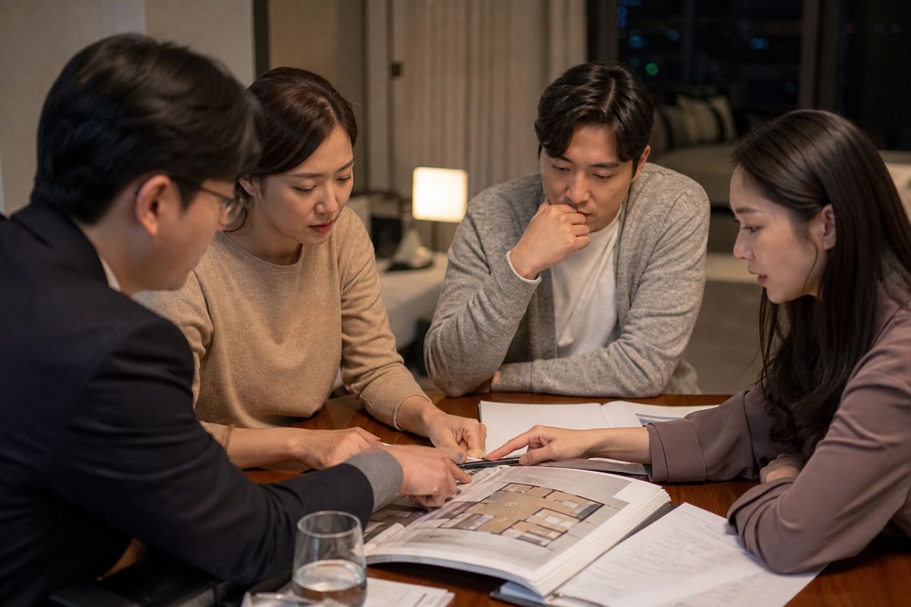 지역주택조합 가입 후 후회된다면? 탈퇴 가능한 3가지 상황 관련 상황을 보여주는 이미지 — 서류를 검토하는 모습