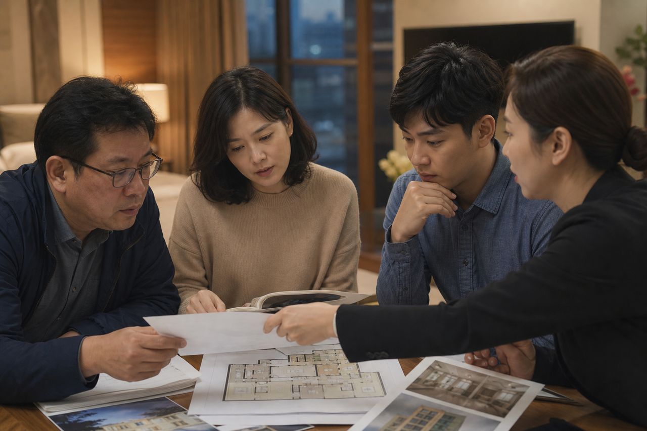 가입 철회 기간 30일→60일로 늘어난다 — 주택법 개정안 시행 전 서명한 계약자, 지금 탈퇴 통보를 내도 유리해지는 조건 체크리스트 5가지 관련 상황을 보여주는 이미지 — 서류를 검토하는 모습