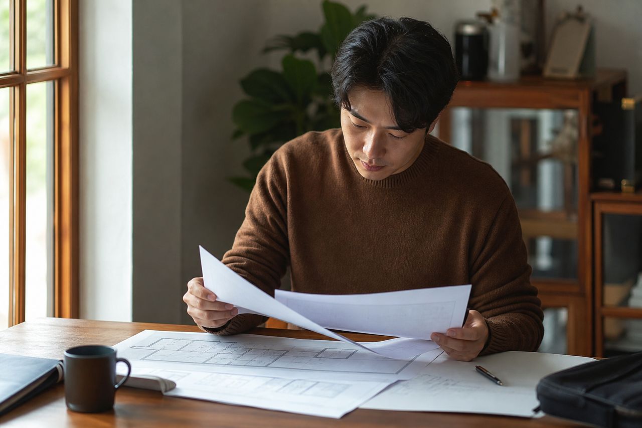 지역주택조합 토지확보율과 토지사용권원 확보율의 차이 관련 전문가 상담·서류 검토 장면