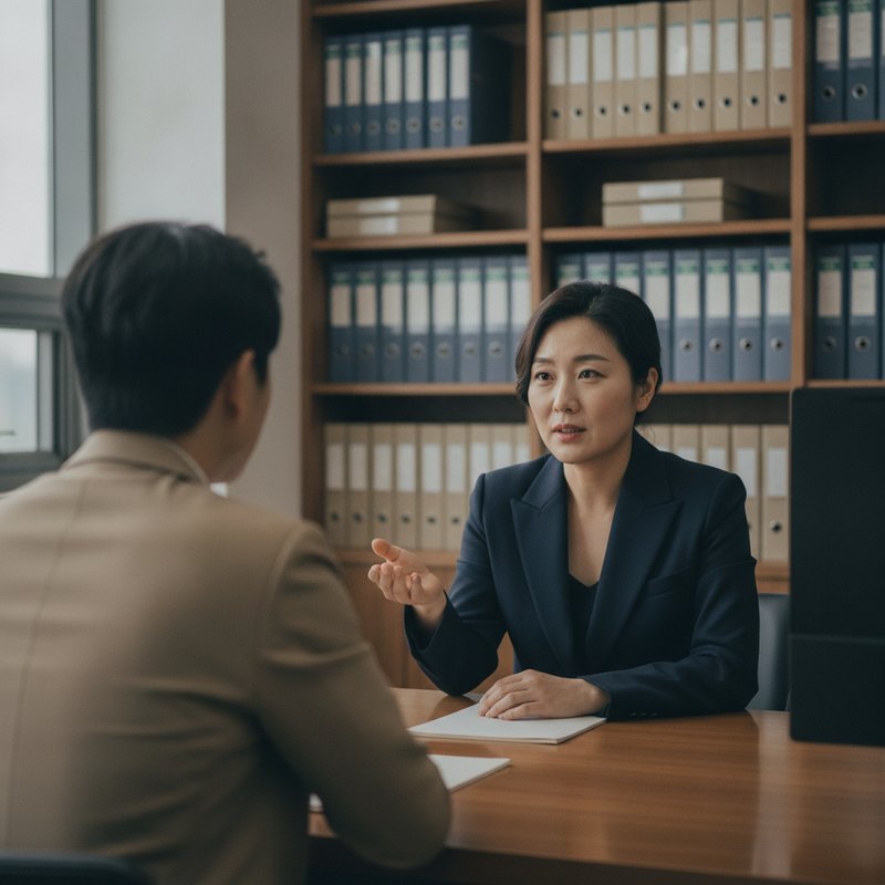 신탁 구조 상담 — 이해를 돕기 위한 연출 이미지