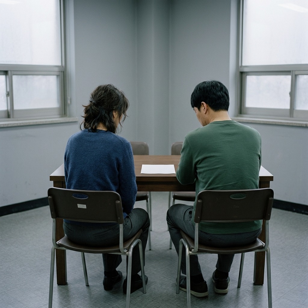 상담 장면 — 이해를 돕기 위한 연출 이미지