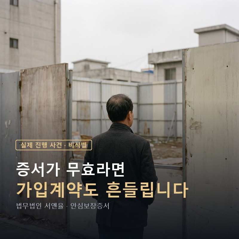 대월지역주택조합추진위원회 안심보장증서가 무효라면|총유 법리로 분담금을 되찾은 사례 — 이해를 돕기 위한 연출 이미지